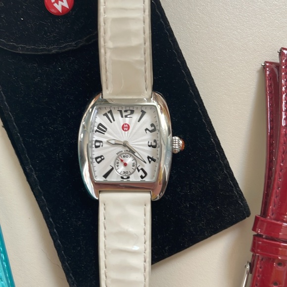 Michele Watch with 5 Bands Size 16 - Picture 3 of 11